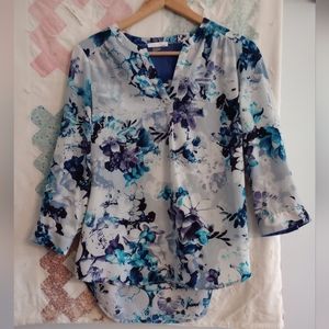 Women's floral blouse